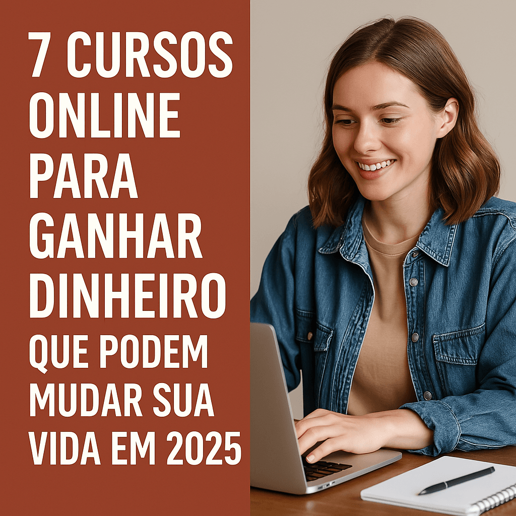 7 cursos online para ganhar dinheiro